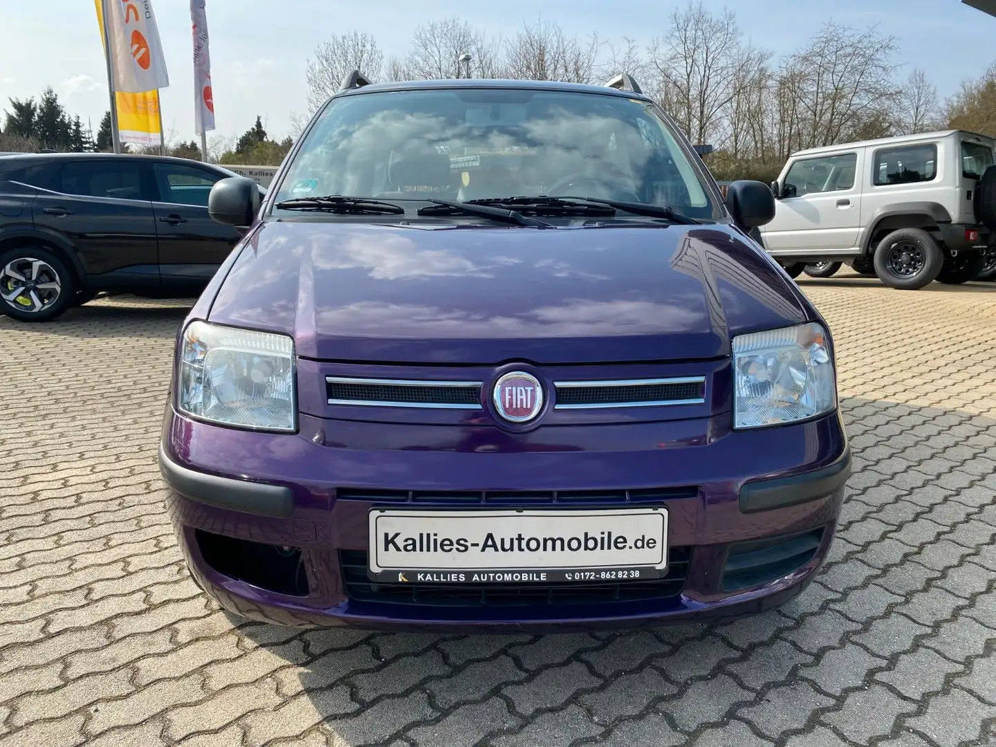 Fiat Panda 1.2 8V Dynamic RADIO+KLIMA+2VORB+TÜV-NEU Violet - 2