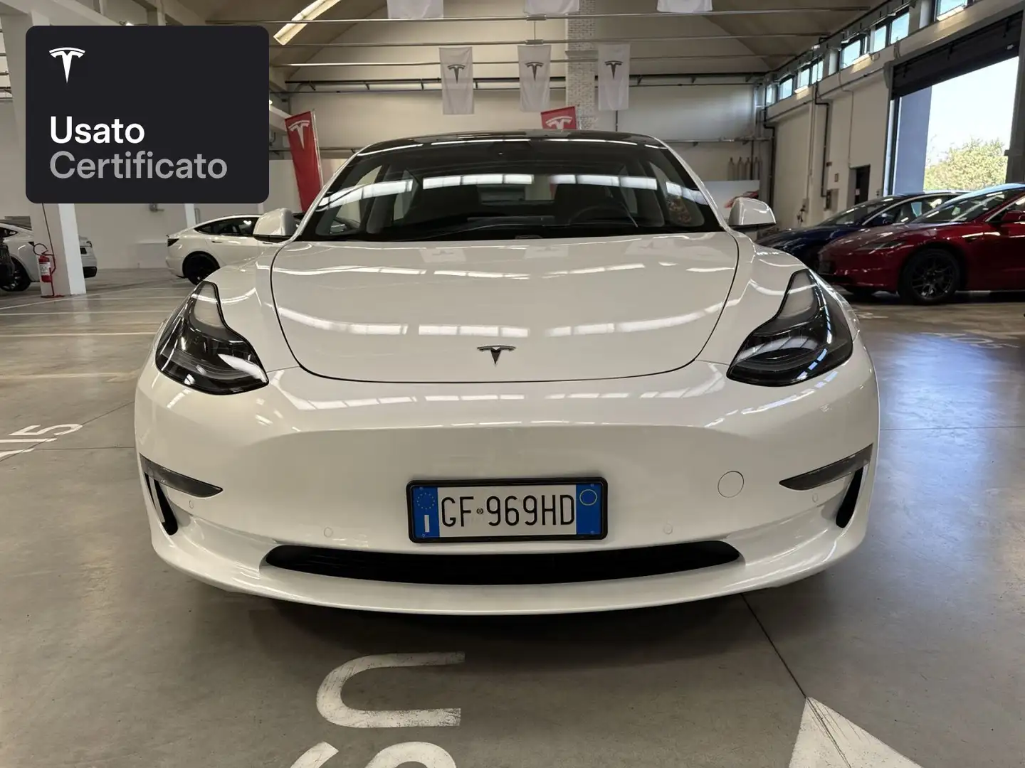 Tesla Model 3 Long Range AWD Bianco - 2