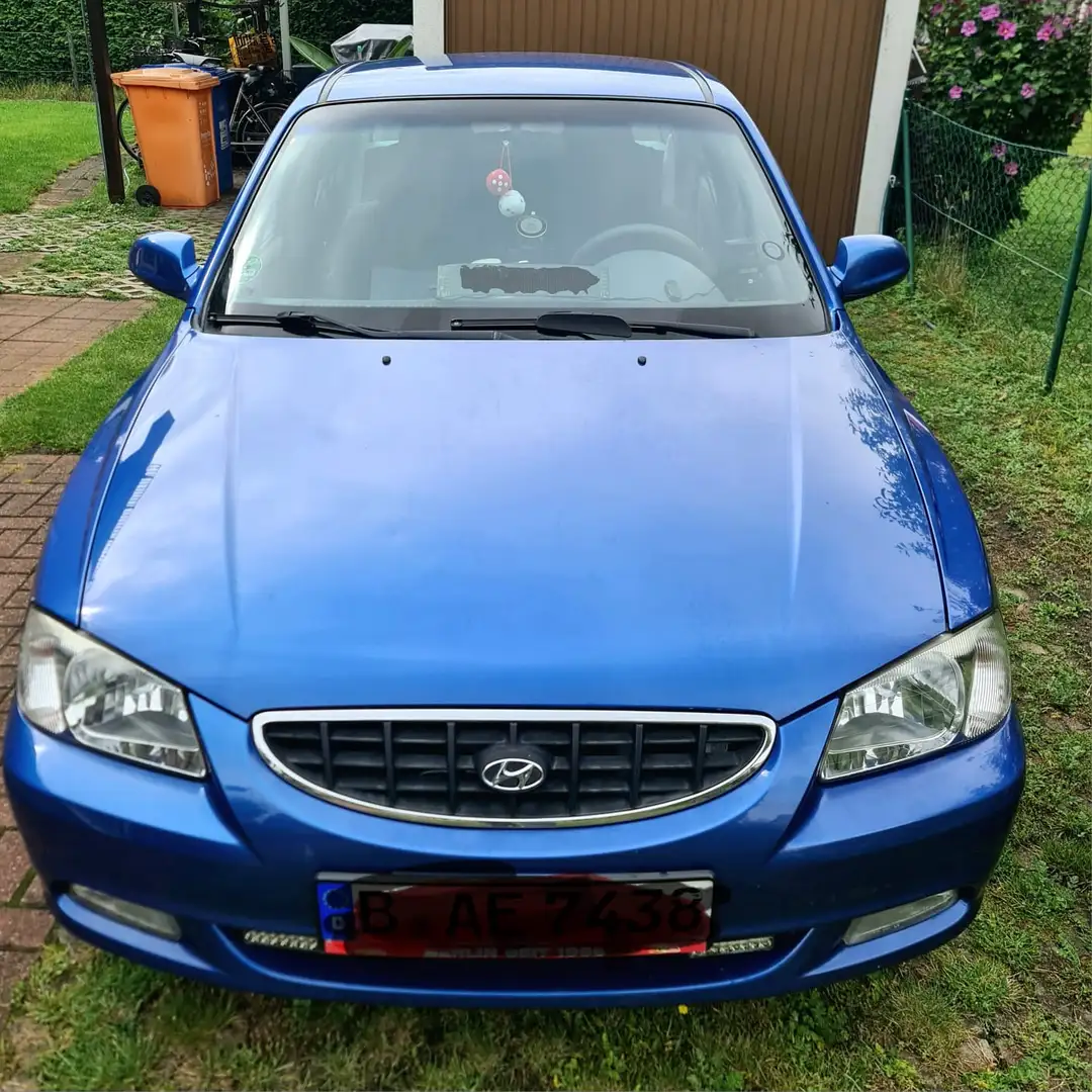 Hyundai ACCENT Accent 1.3i GLS Bleu - 1