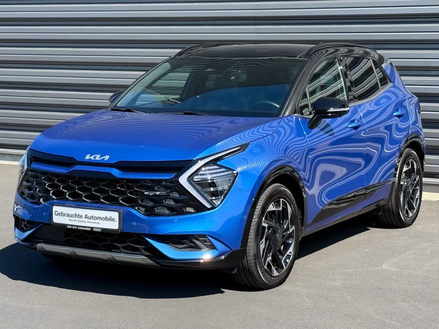 Kia Sportage 1,6 TGDI PHEV AWD GT- GT Line Blau - 1