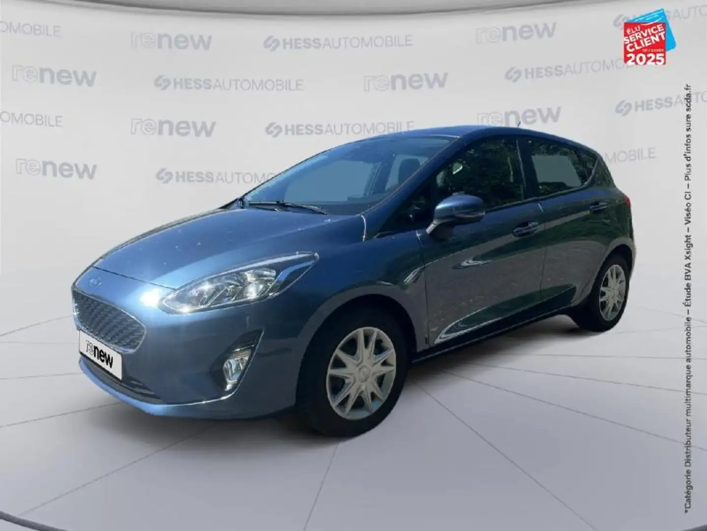 Ford Fiesta 1.1 85ch Cool \u0026 Connect 5p Euro6.2 radar Ar Bleu - 1