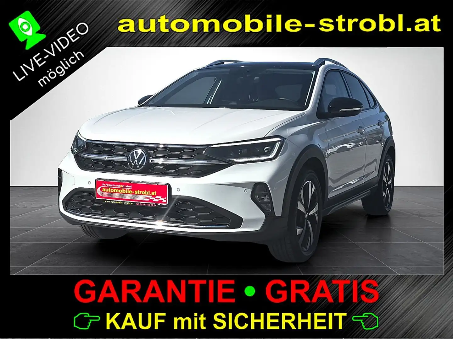 Volkswagen Taigo TSI Style *Matrix*Virt.C*GARANTIE* Weiß - 1