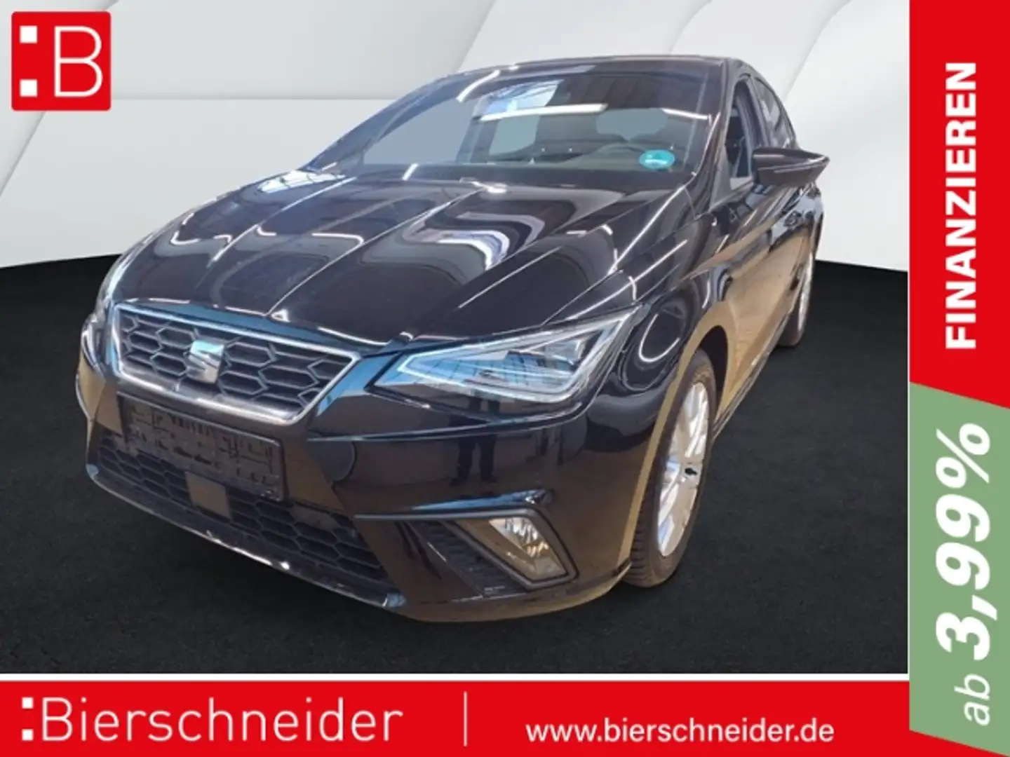 SEAT Ibiza 1.5 TSI DSG FR ALCANTARA NAVI REAR VIEW SHZ Schwarz - 1