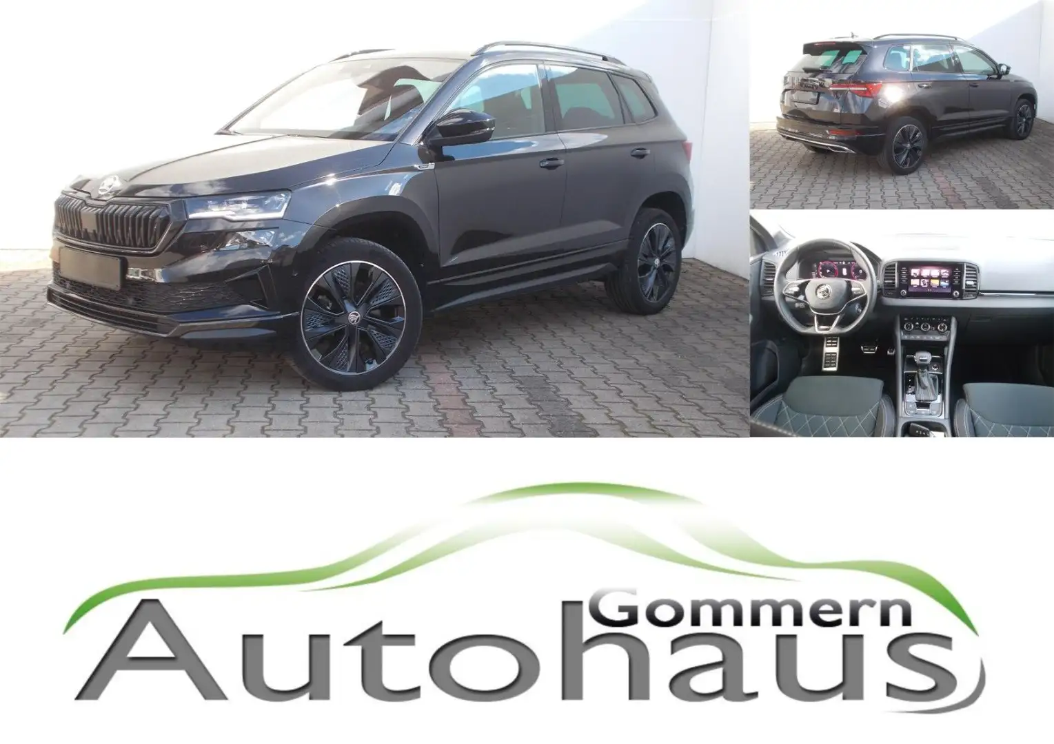 Skoda Karoq 1.5 TSI Sportline * DSG * Navi *AHK *360° Schwarz - 1