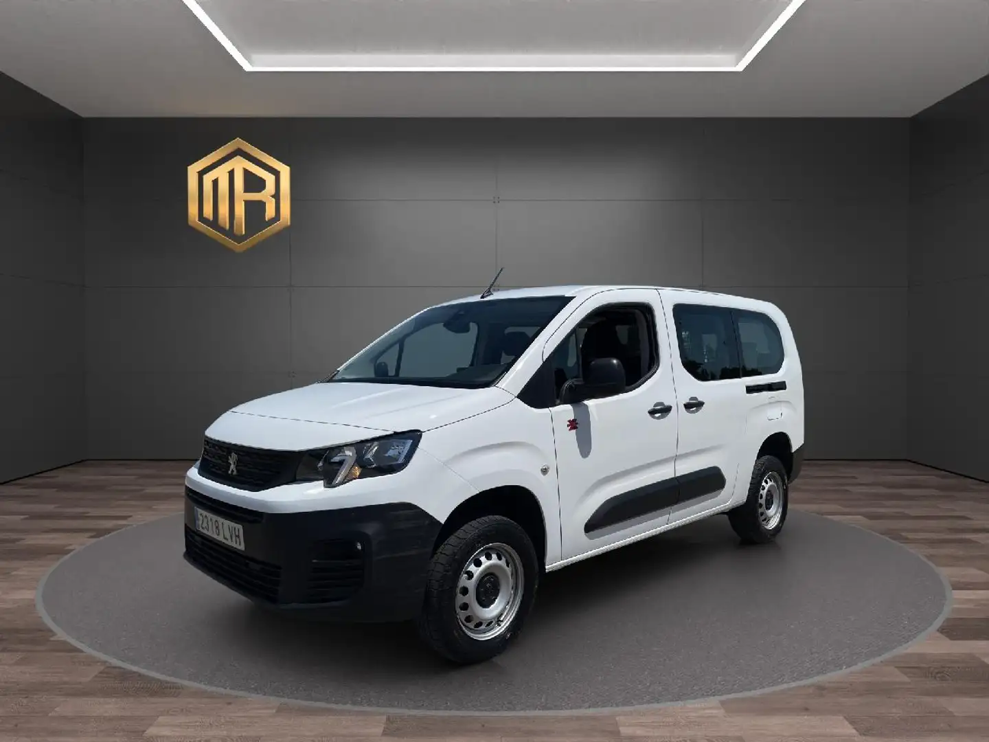 Peugeot Partner 4x4 doble cabina Long BlueHDi 96kw Blanco - 1
