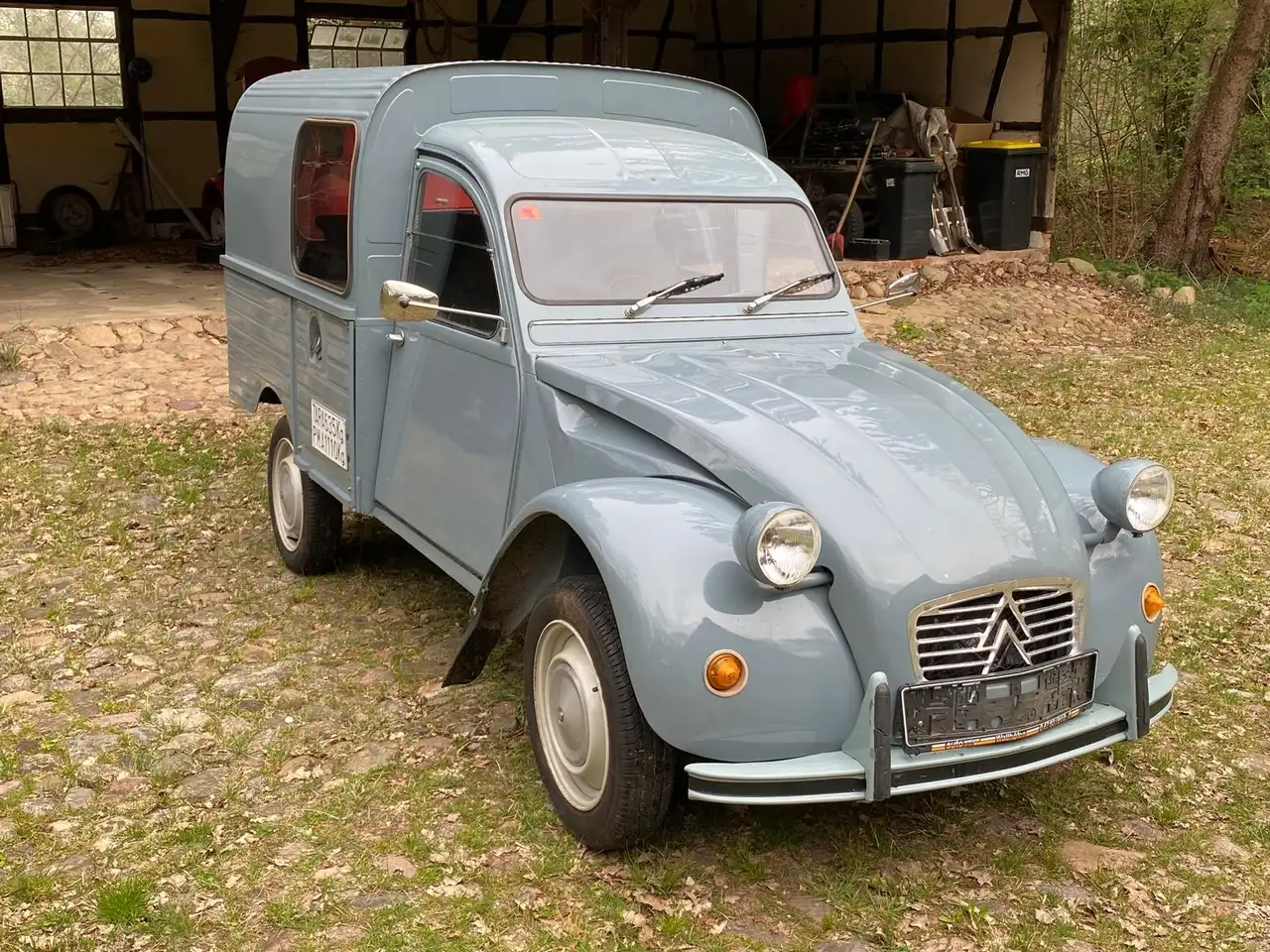 Citroen 2CV Kasten AK400 mit H-Kennzeichen, foto 4