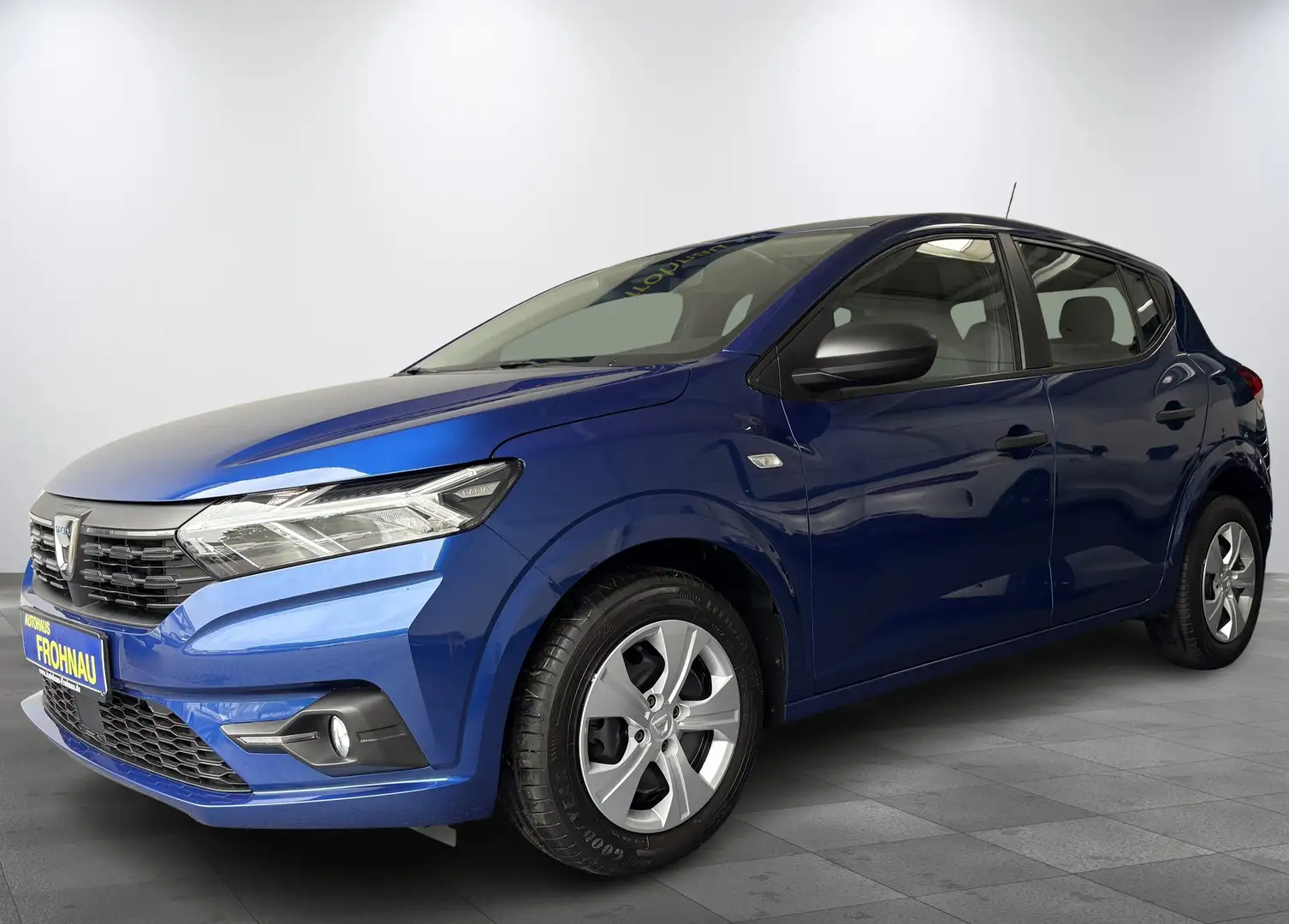 Dacia Sandero Essential Tempomat Klima DAB 1. Hand PDC Синій - 1