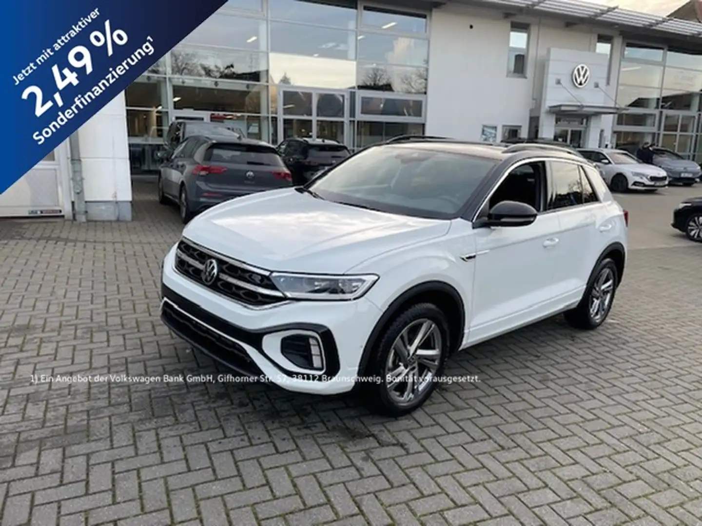 Volkswagen T-Roc 1.5TSi DSG R-Line R-Kamera SideAssist ACC 17Zol... Weiß - 1