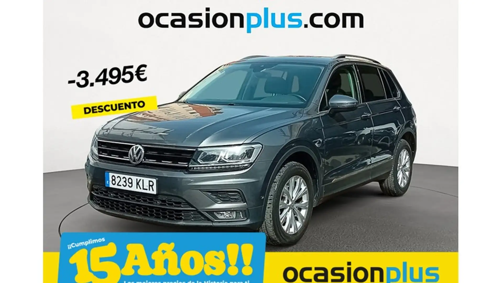 Volkswagen Tiguan 1.4 TSI Tech&Go 4Motion DSG 110kW Gris - 1
