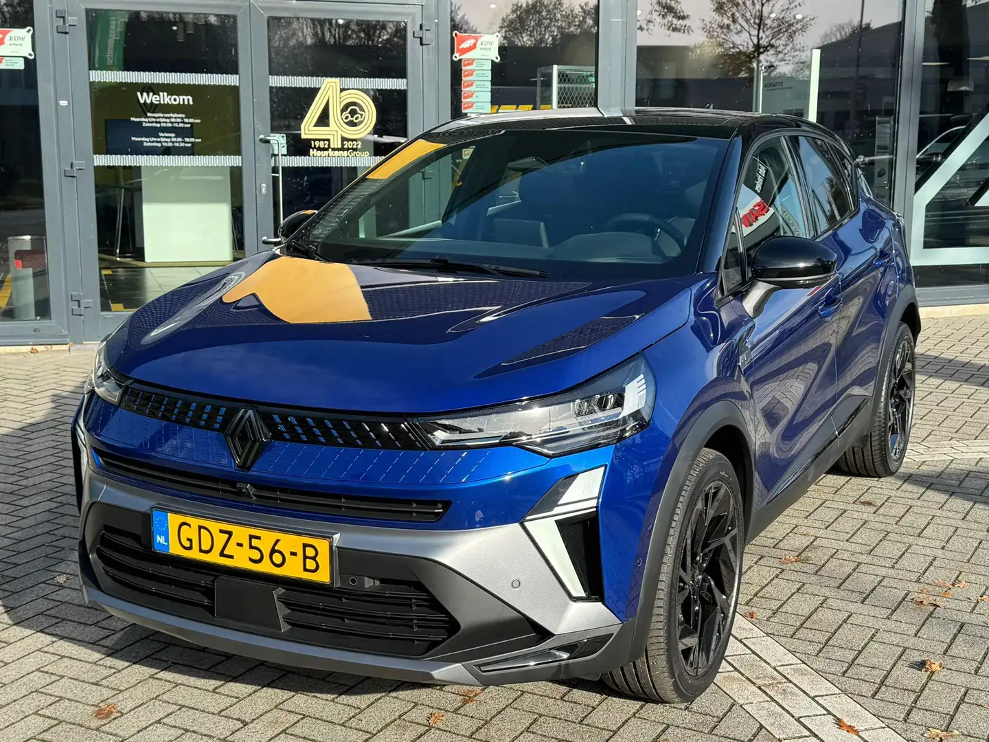 Renault Captur Mild Hybrid 160 EDC Esprit Alpine | Automaat | BTW Blauw - 2