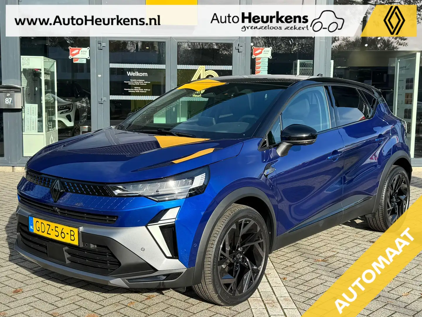 Renault Captur Mild Hybrid 160 EDC Esprit Alpine | Automaat | BTW Blauw - 1