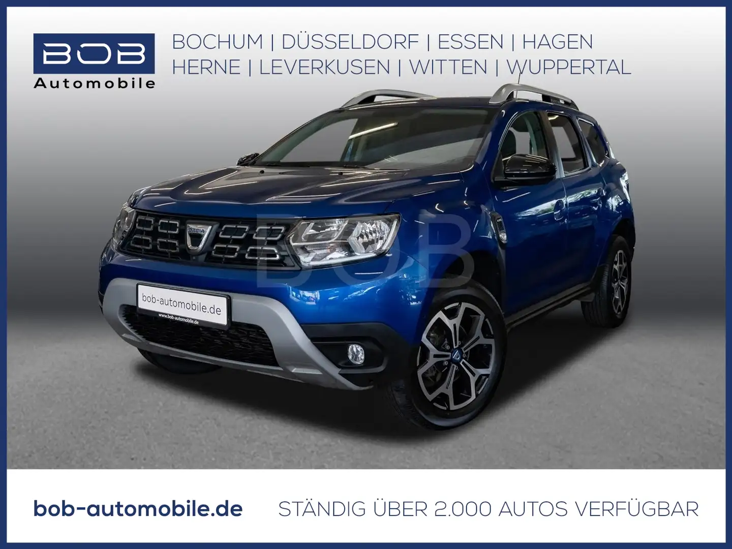 Dacia Duster Celebration TCe 150 4WD GPF NAVI SHZ PDC Blauw - 1
