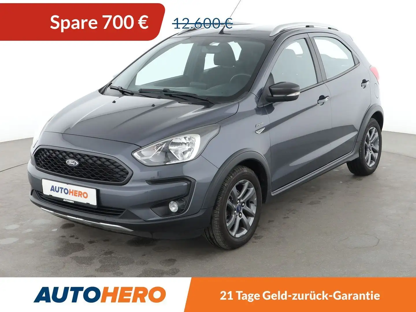 Ford Ka/Ka+ 1.2 Ti-VCT Active*TEMPO*PDC*SHZ*KLIMA*GARANTIE* Grau - 1
