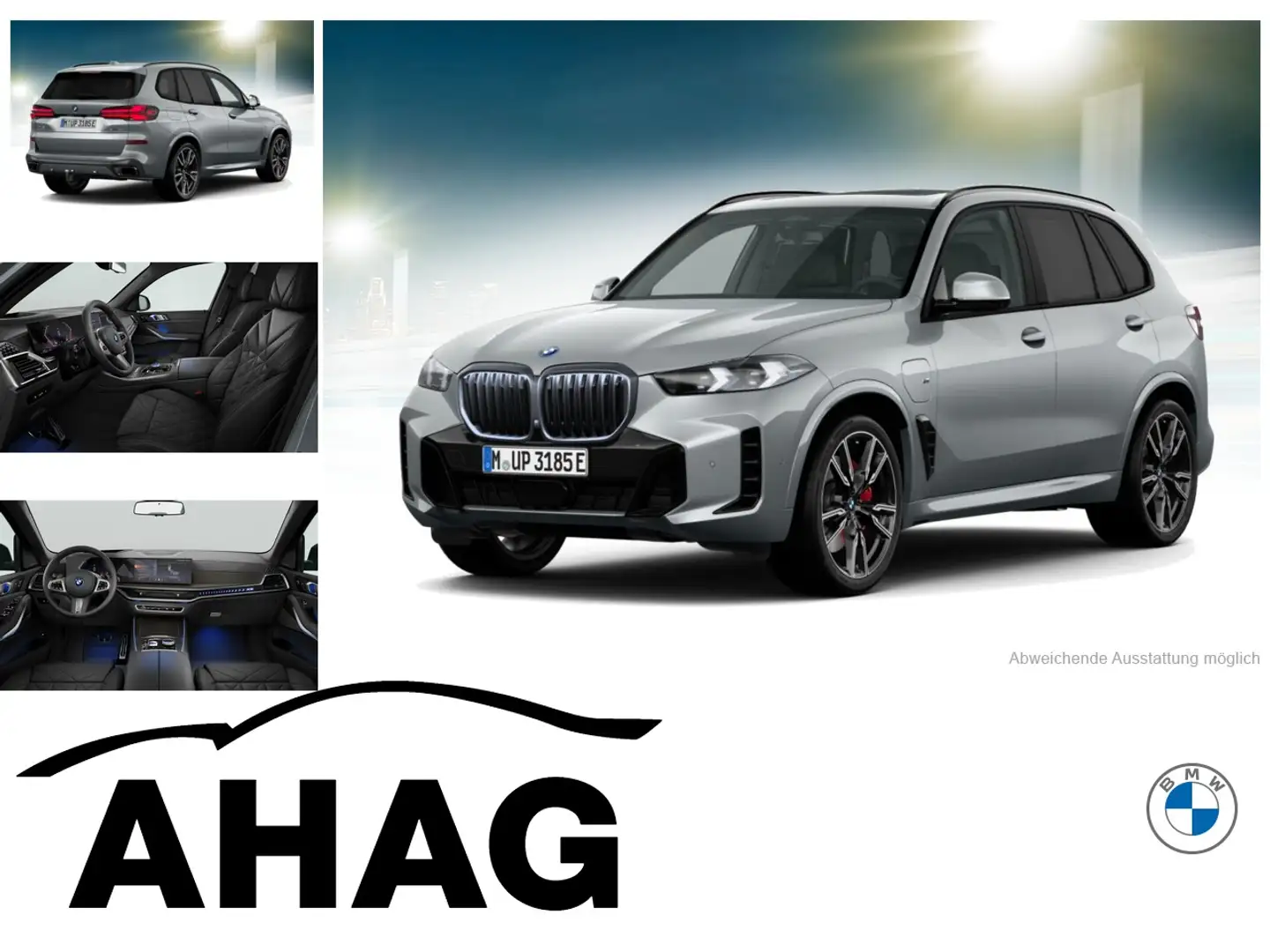 BMW X5 xDrive50e M Sportpaket Innovationsp. Panorama Grijs - 1