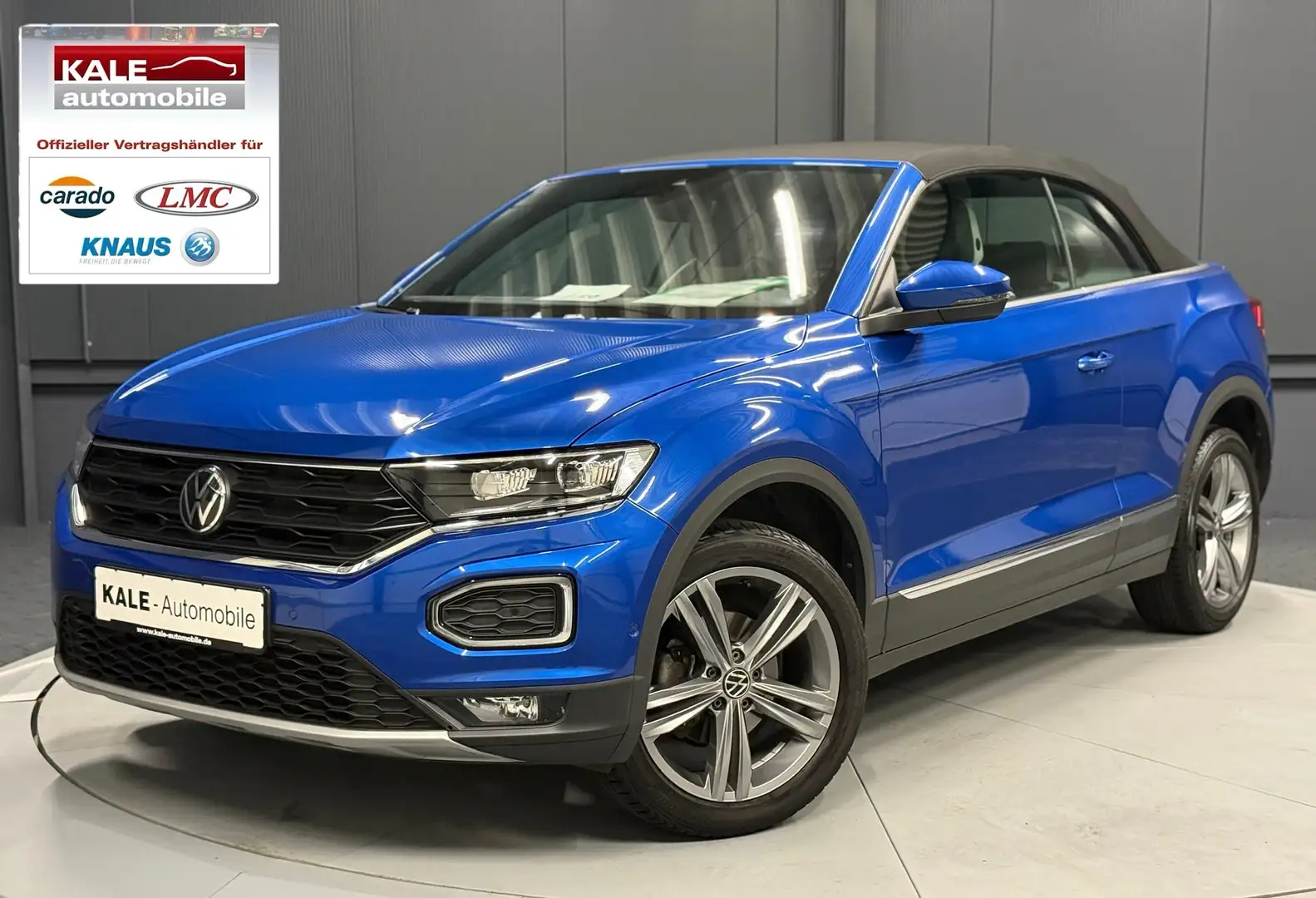 Volkswagen T-Roc Cabrio 1.5 TSI DSG Style*LEDER*NAVI*18Zoll*KAMERA* Blau - 1