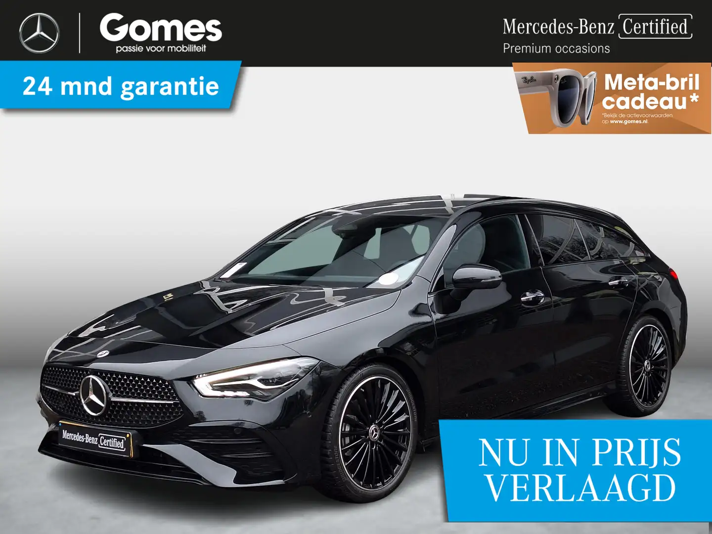 Mercedes-Benz CLA 180 Shooting Brake AMG Line | Panoramadak | Night pakk Noir - 1