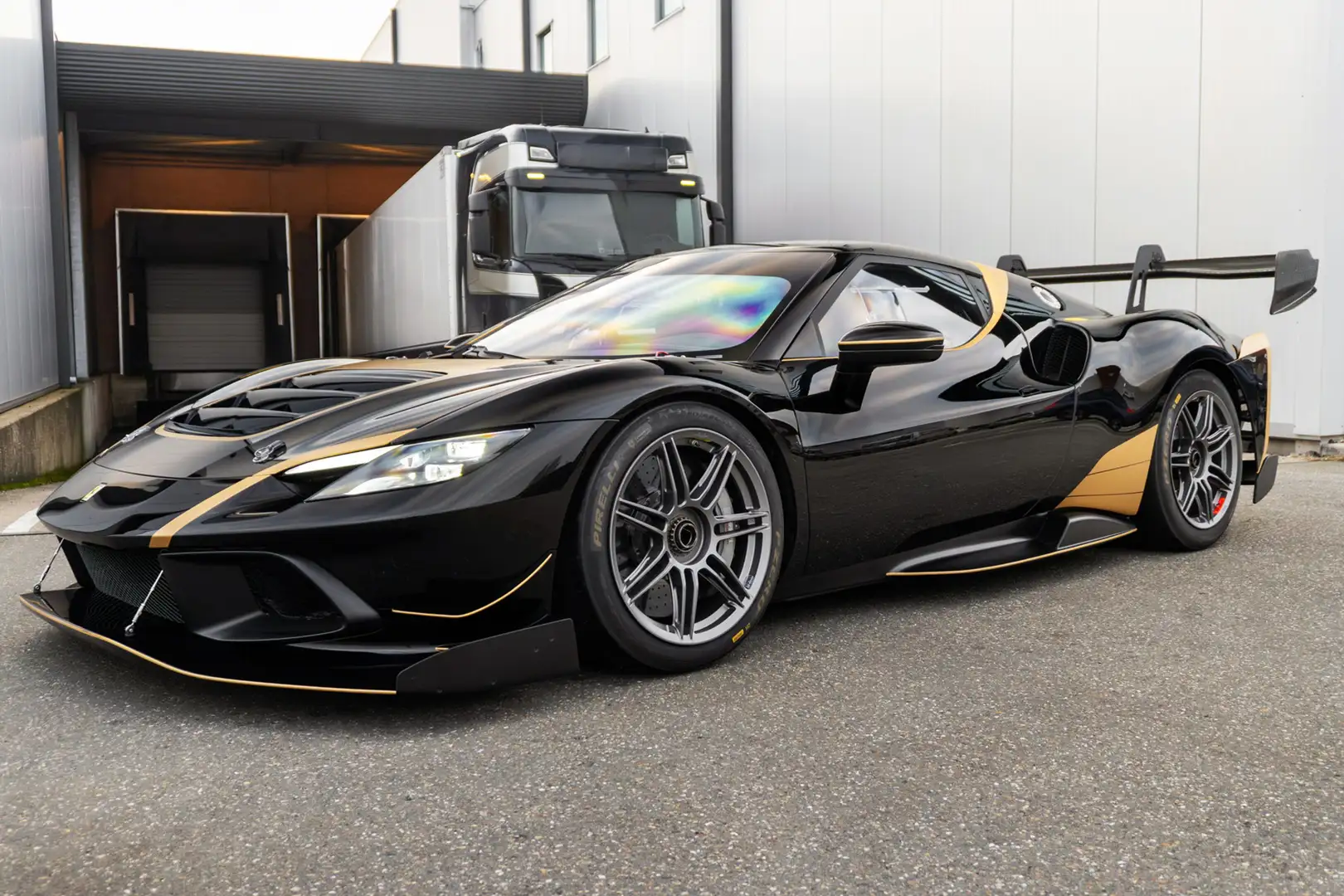 Ferrari 296 Challenge - Nero DS - Passenger Seat - NEW Schwarz - 1