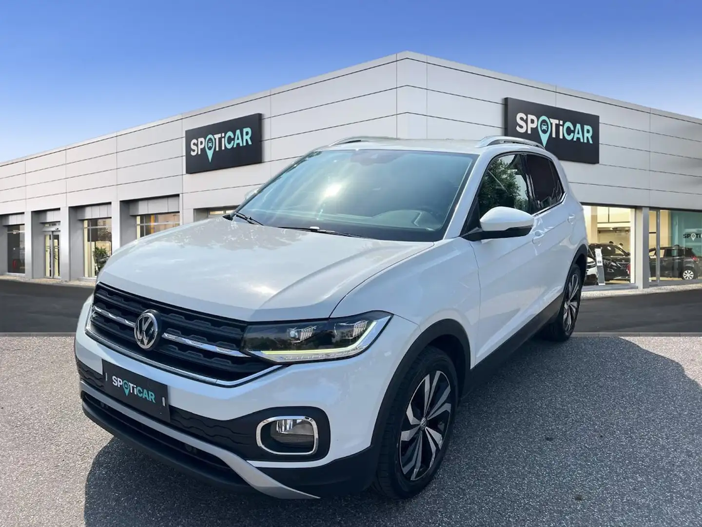 Volkswagen T-Cross T-Cross 2019 1.6 tdi Advanced 95cv Blanc - 1
