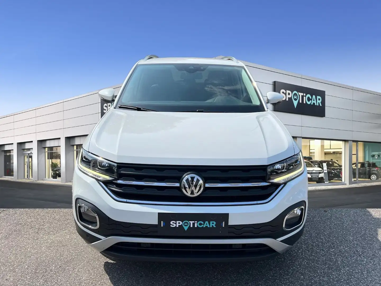 Volkswagen T-Cross T-Cross 2019 1.6 tdi Advanced 95cv Blanc - 2