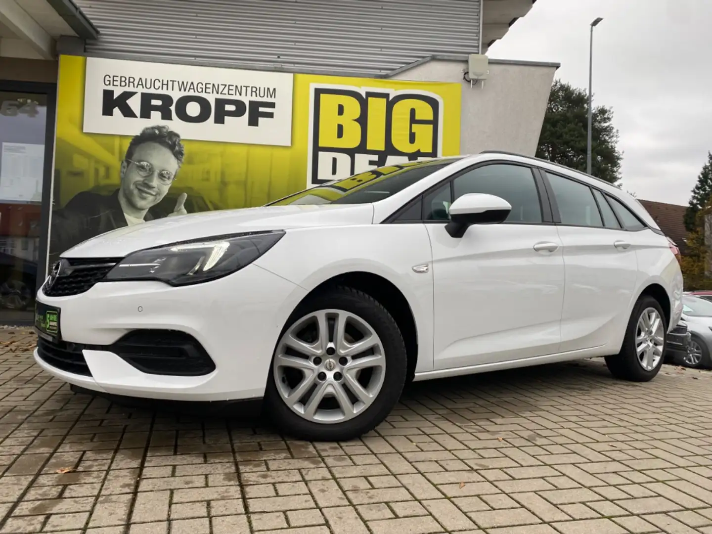 Opel Astra K ST 1.5 D Edition 2xPDC,SHZ,LHZ,Klima Weiß - 2