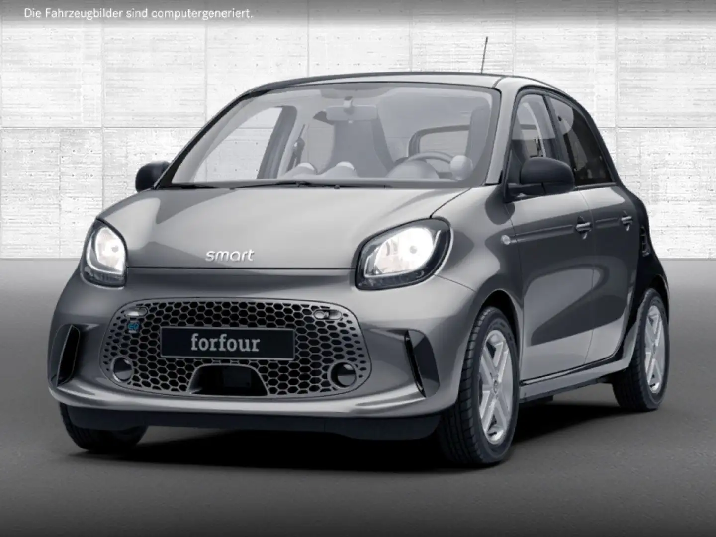 smart forFour EQ 60kWed passion SHZ PDC Dig Radio Tempom Grau - 2