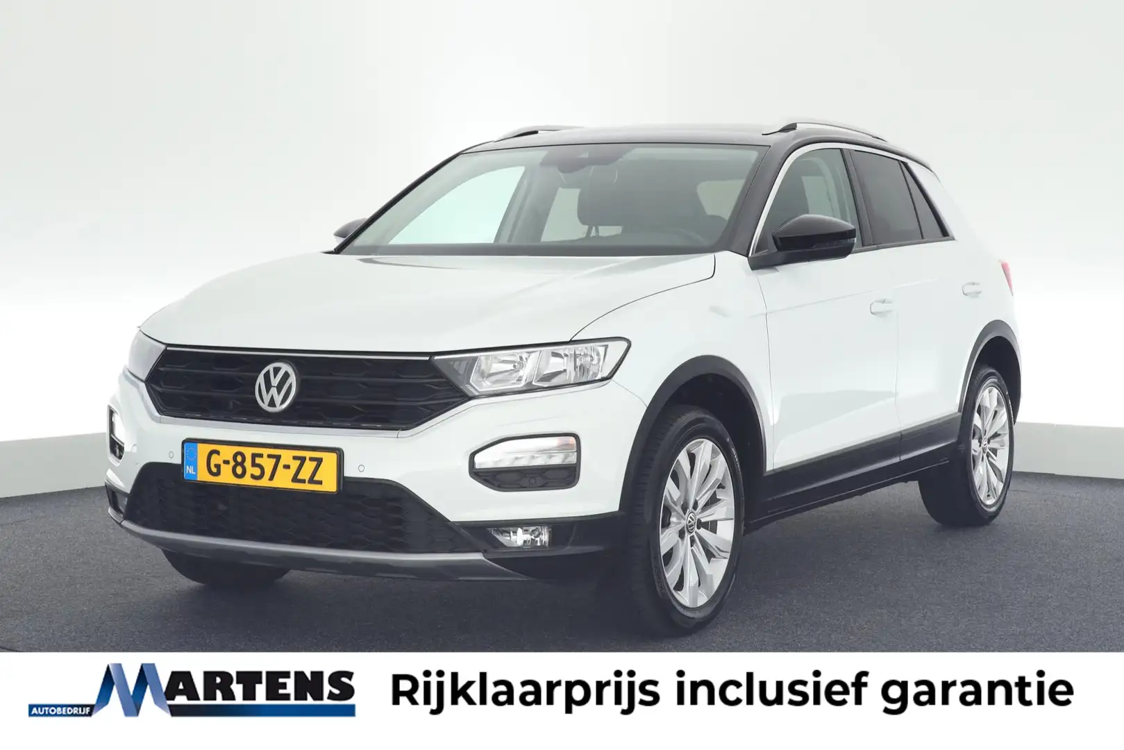 Volkswagen T-Roc 1.0 TSI 116pk H6 Style Navigatie ACC Clima PDC Car Wit - 1
