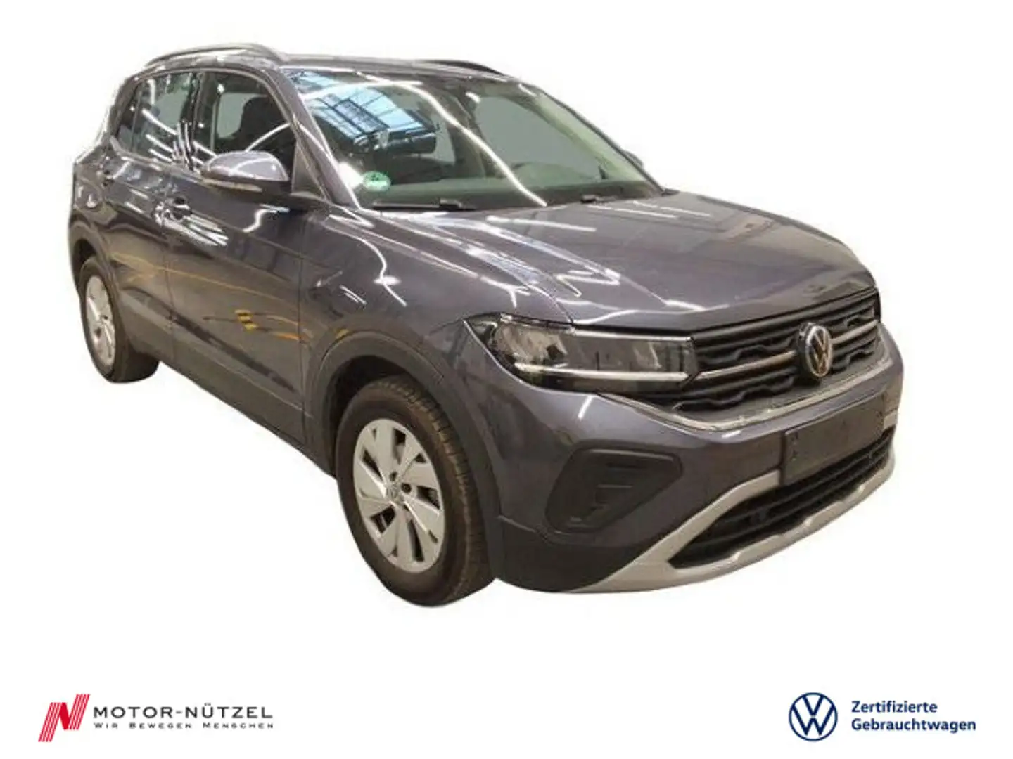 Volkswagen T-Cross 1.0 TSI LIFE 5JG+LED+MEDIA+DAB+ACC+APP Grijs - 1