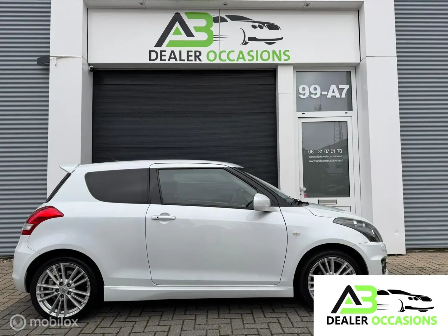 Suzuki Swift 1.6 Sport 140 PK Cruise Control,Airco,Keyless. Wit - 2