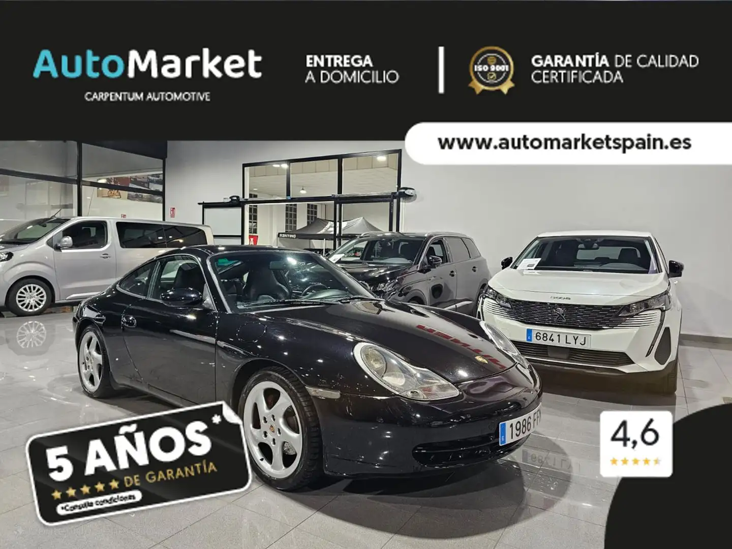 Porsche 911 CARRERA 300CV Negru - 1