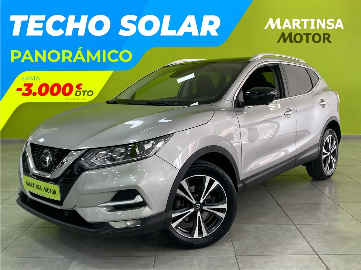 Nissan Qashqai 1.3 DIG-T N-Connecta 4x2 DCT 117kW Gris - 1