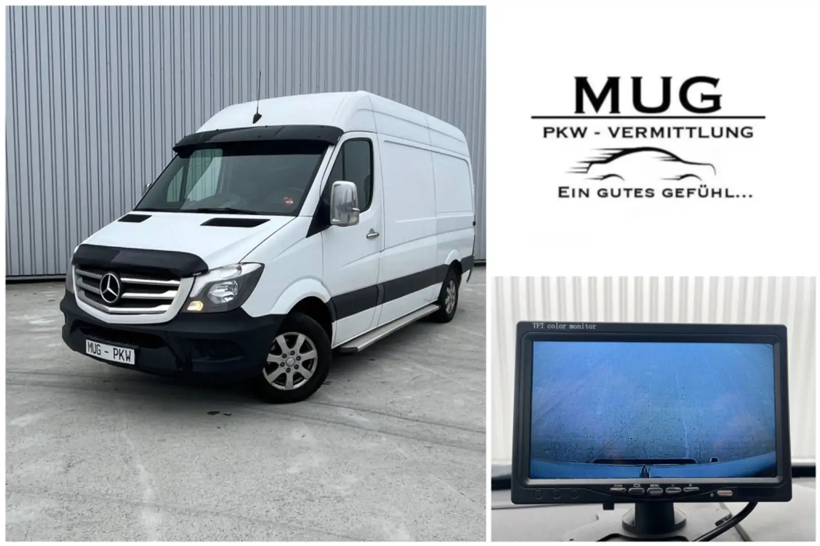 Mercedes-Benz Sprinter II Kasten 216 CDI*Kamera-Klima* Beyaz - 1