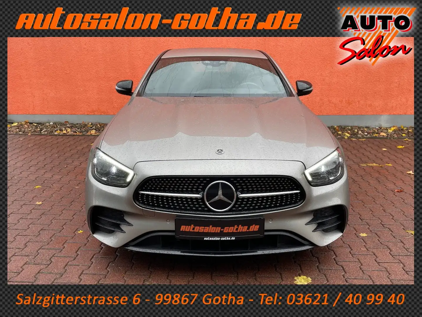 Mercedes-Benz E 300 de AMG Line Night-Paket Multibeam Business Plateado - 2