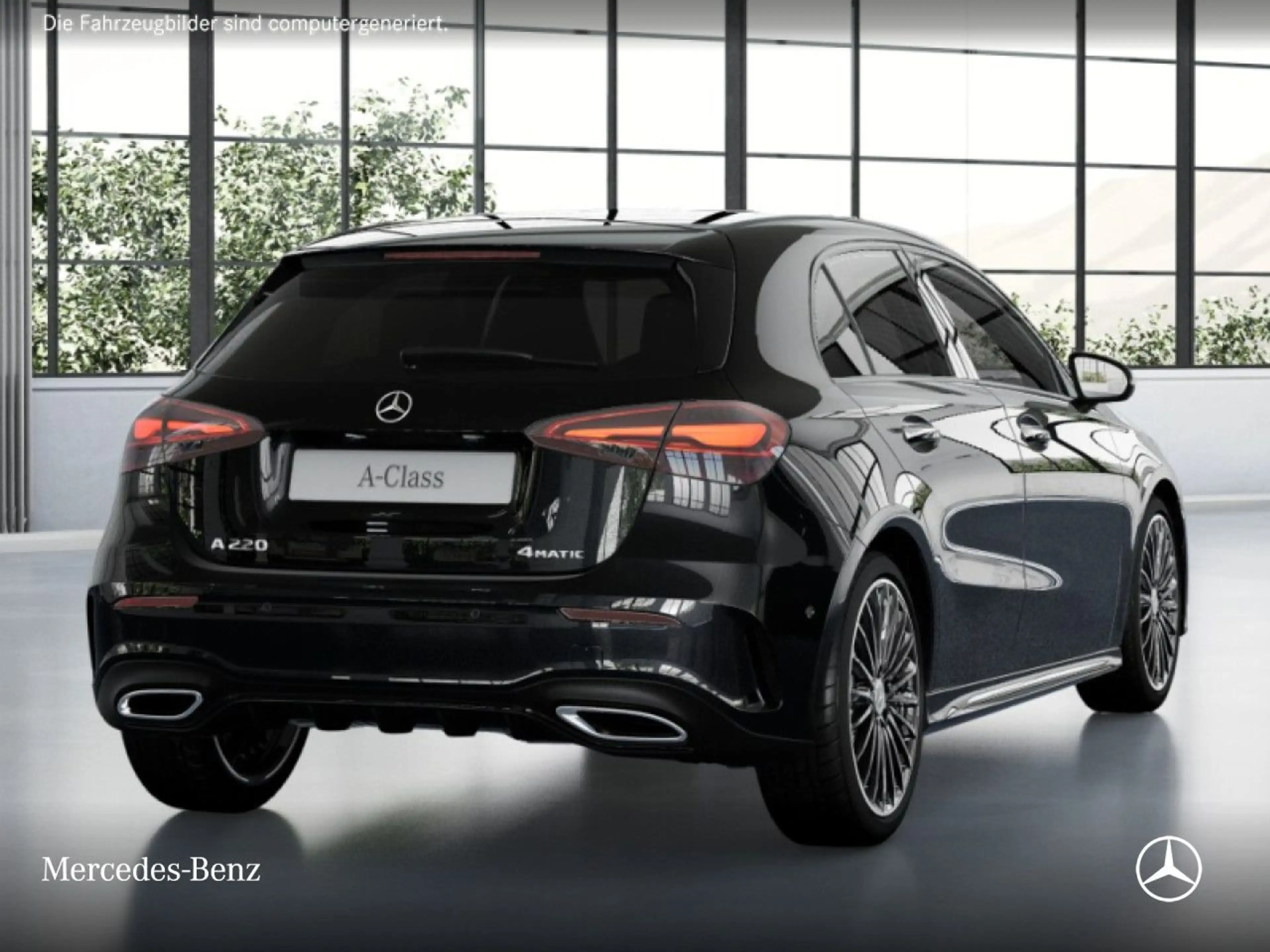 Mercedes-Benz A 220 4M AMG+NIGHT+360°+MULTIBEAM+TOTW+KEYLESS+8G — photo 4