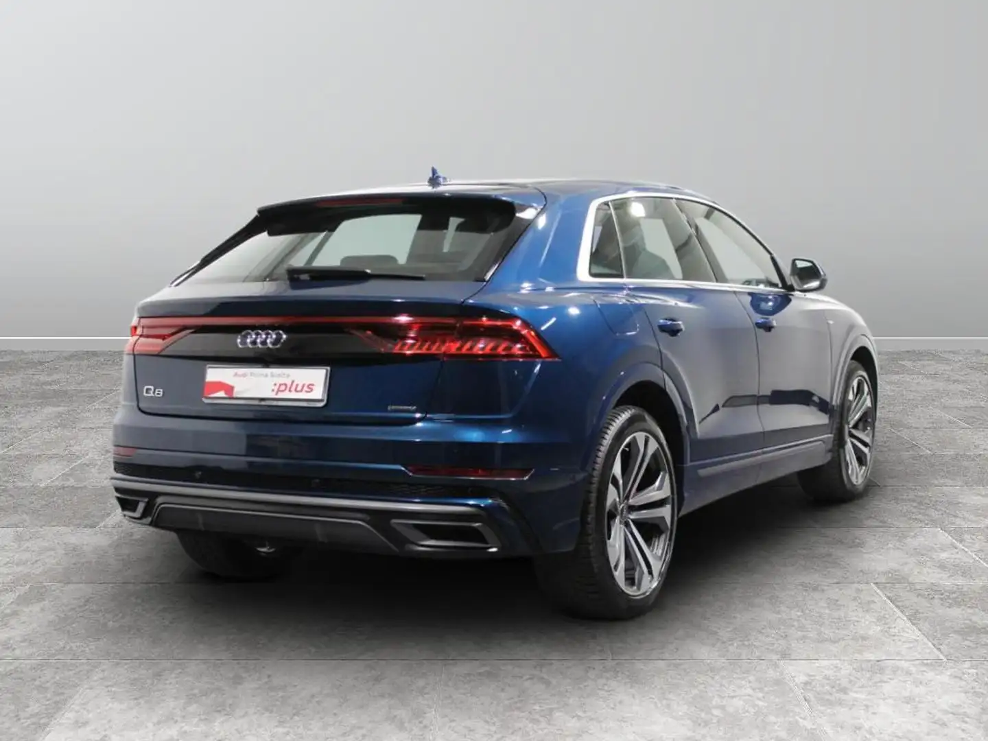 Audi Q8 45 3.0 tdi mhev Sport quattro tiptronic Bleu - 2