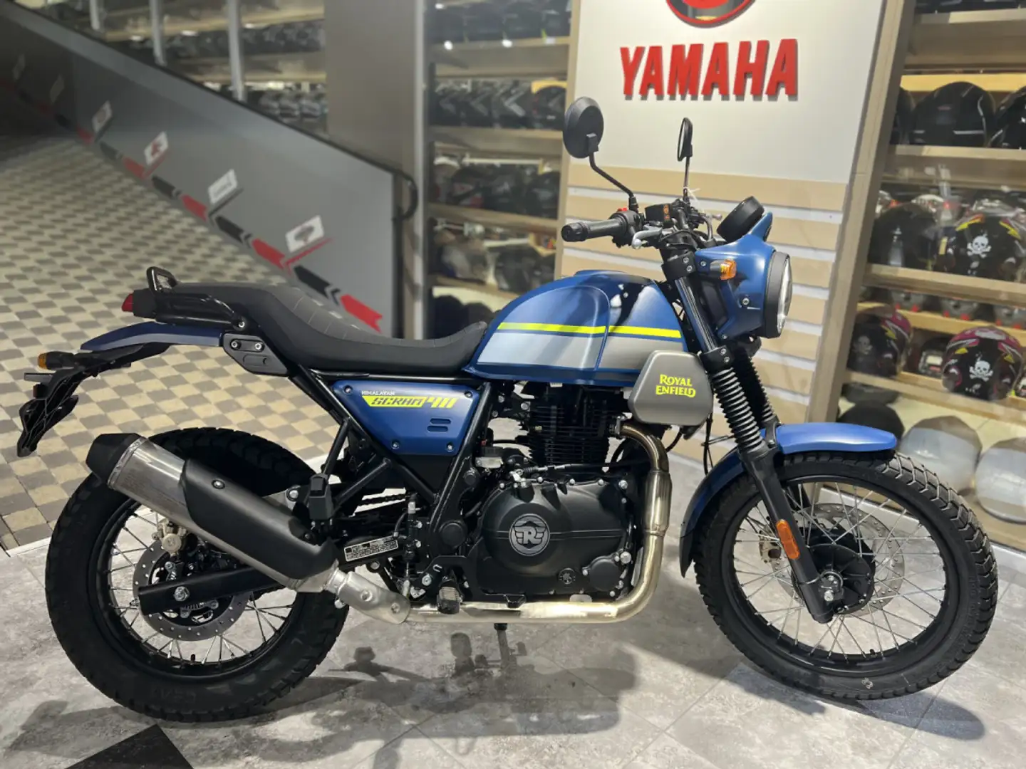 Royal Enfield Himalayan Scram 411 Albastru - 1