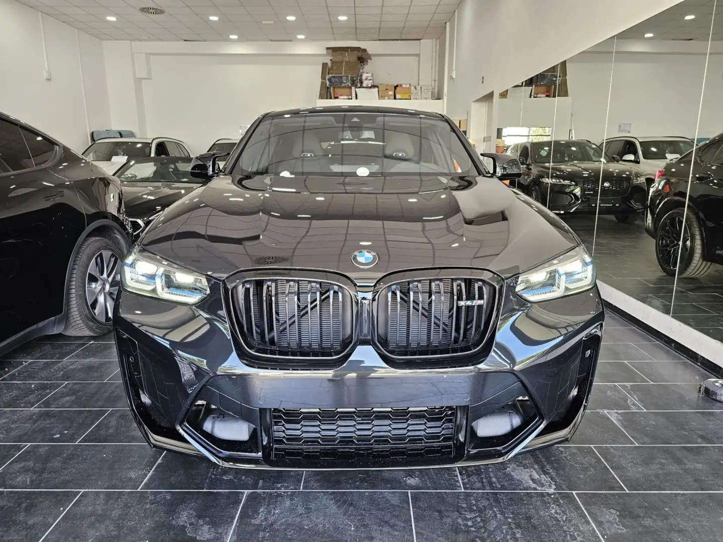 BMW X4 M X4 M Competition xDrive Tetto Carbonio Laser Noir - 2
