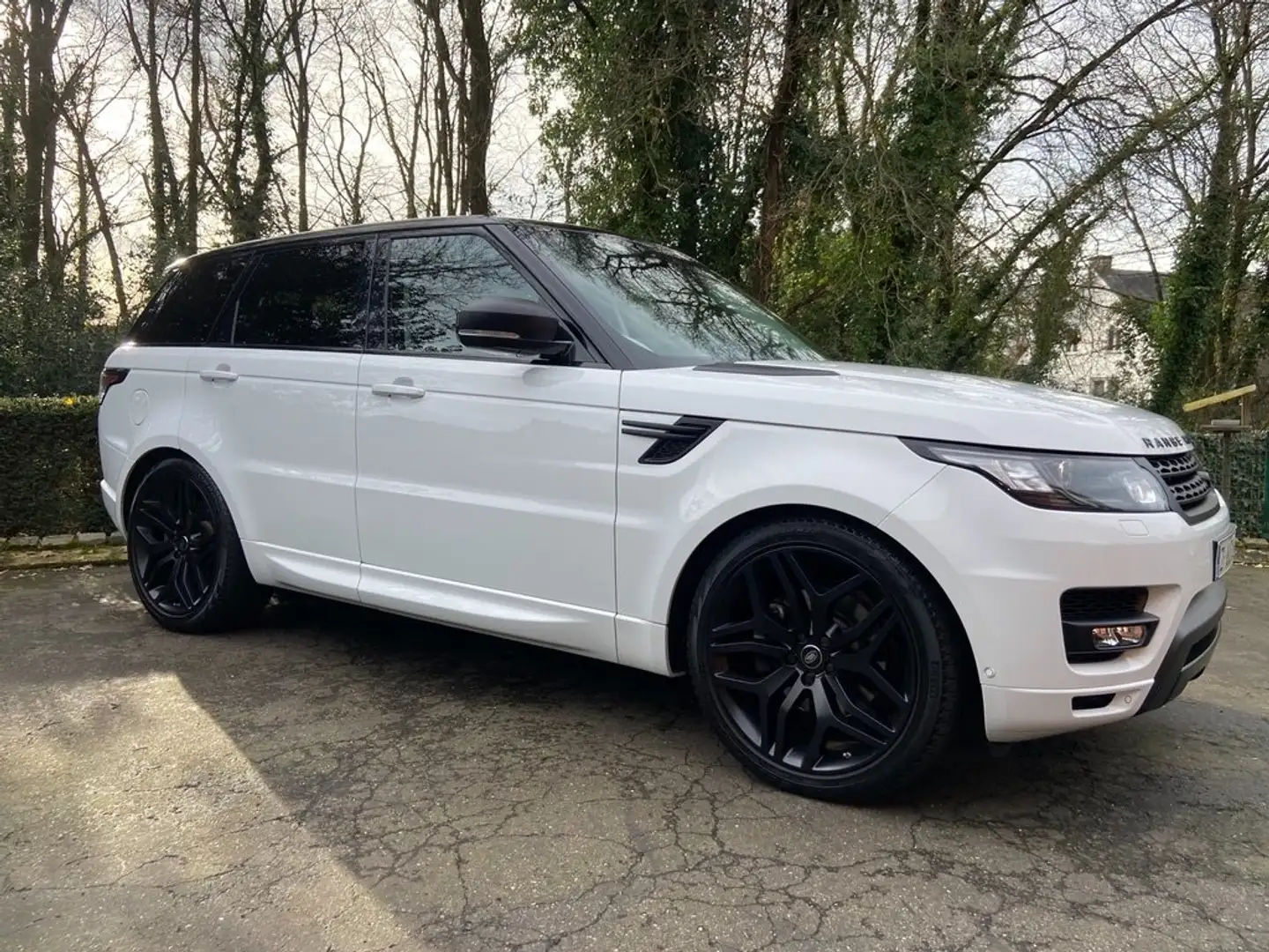 Land Rover Range Rover Sport 3.0 TDV6 HSE (EU6b) - Belg wagen - Full option-OHB Blanc - 2