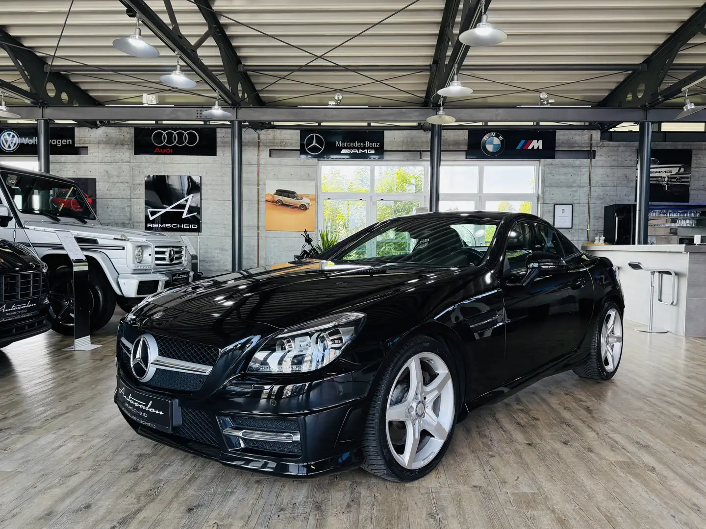 Mercedes-Benz SLK 200 AMG Line*LEDER*NAVI*AIRSCARF*PANO*18.Z. Noir - 2