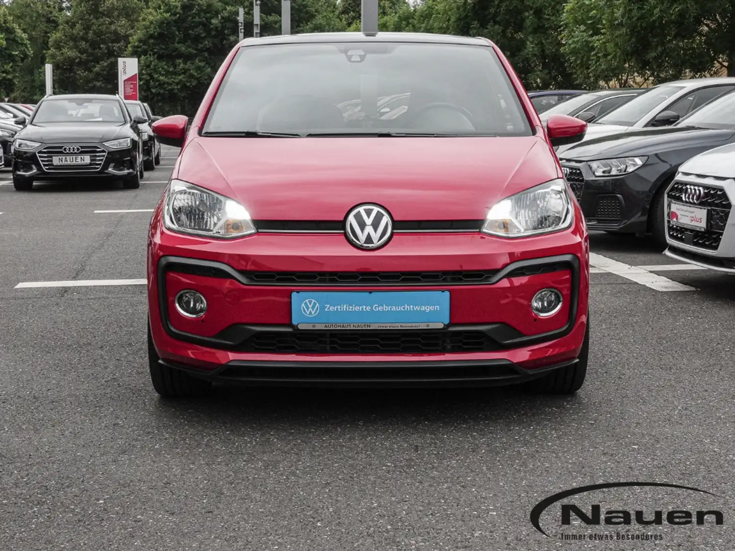 Volkswagen up! 1.0 TSI high  Panorama, Tempo, PDC Rojo - 2