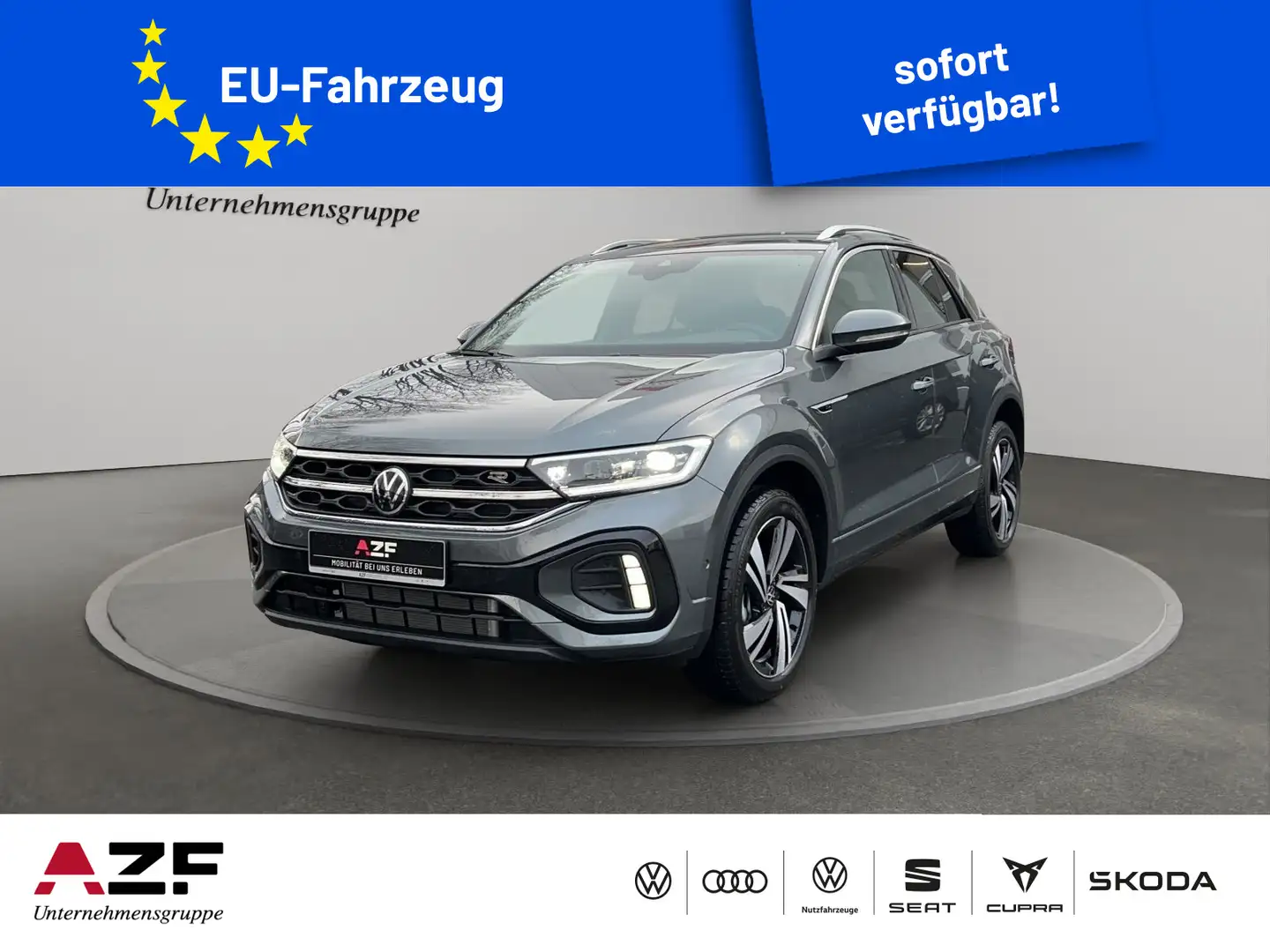 Volkswagen T-Roc R-Line 1.5 l TSI OPF 110 kW (150 PS) 7-Gan Grey - 1
