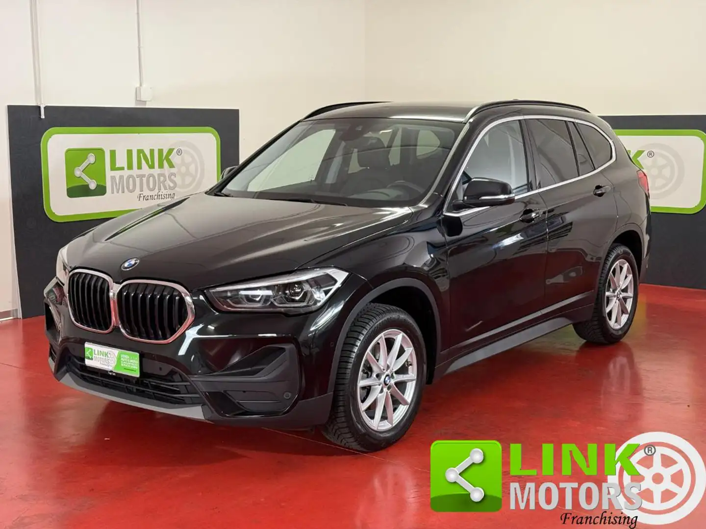 BMW X1 sDrive18d AUT IVA PELLE Busin. Advantage GARANZIA Schwarz - 1