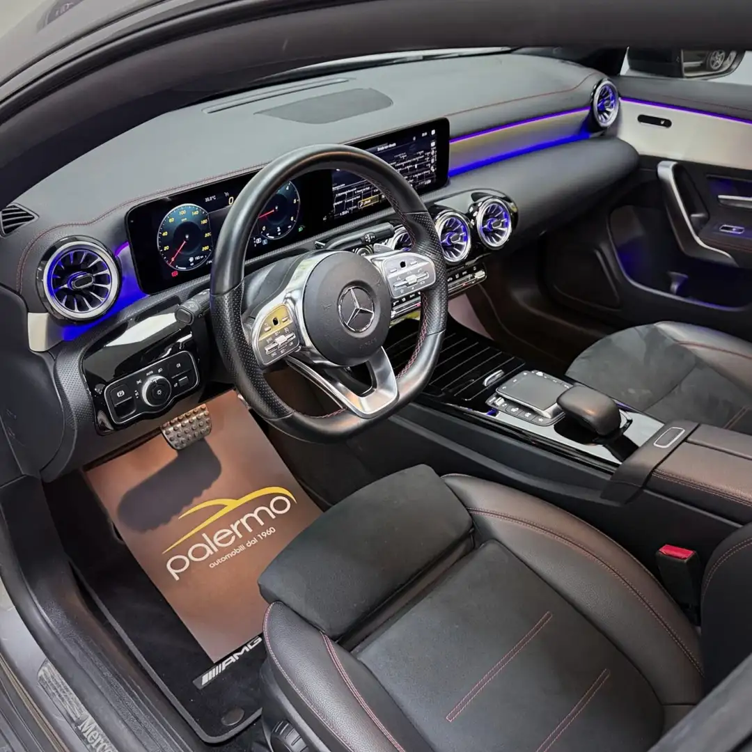 Mercedes-Benz CLA 200 Coupe 200d Premium auto TETTO - FULL OPT Gris - 2