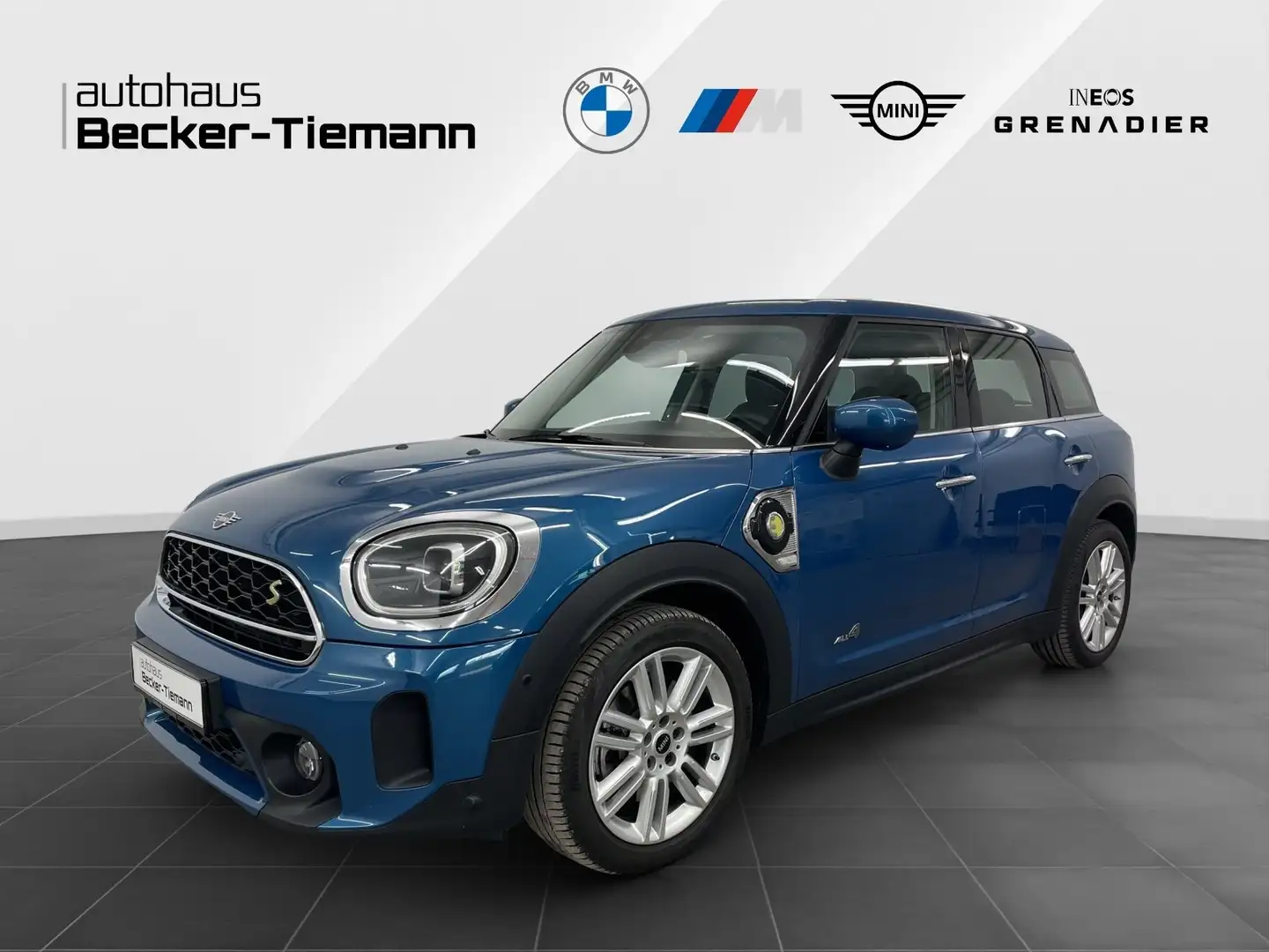 MINI Cooper SE Countryman Cooper SE ALL4 Countryman,A,Navi,Rückfahrkamera,Hu Niebieski - 1