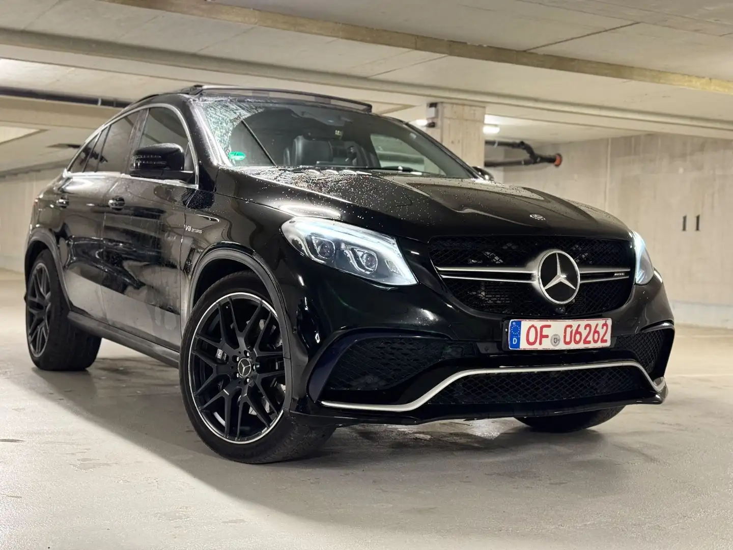 Mercedes-Benz GLE 63 AMG COUPE*AHK*B&O*TV*Pano*Distronic Noir - 1