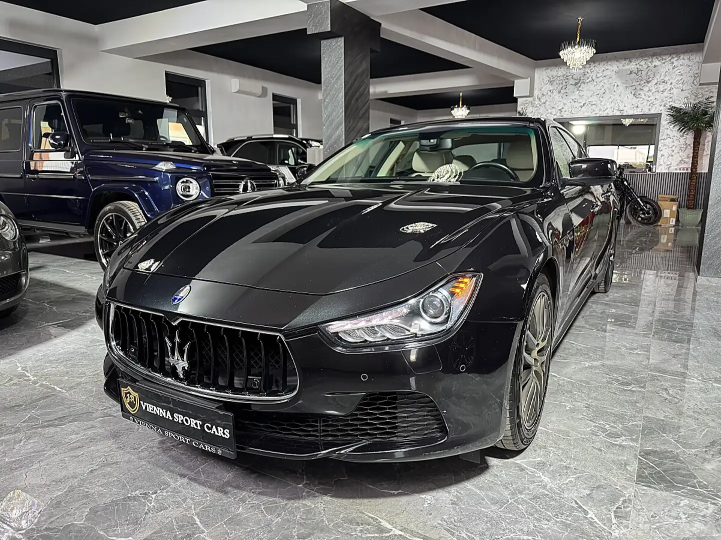 Maserati Ghibli V6 Diesel*1.Besitz*Top-Ausstattung* Schwarz - 2