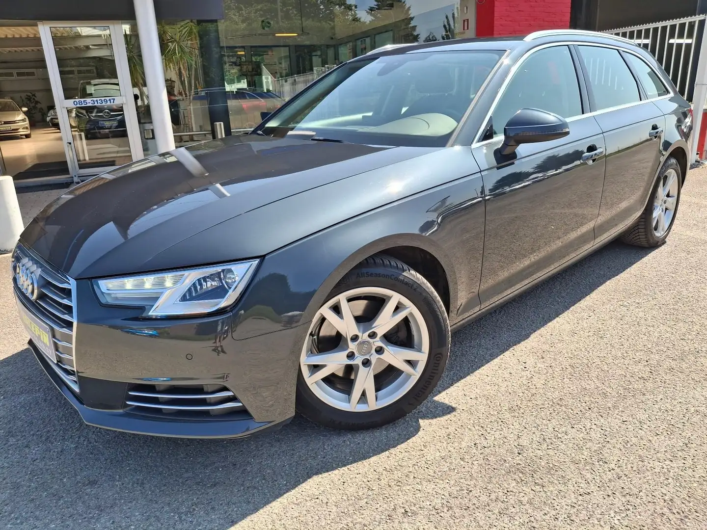 Audi A4 Avant 35 TDi 150cv AUT CUIR/GPS/XENON/APS x2/... Gris - 1