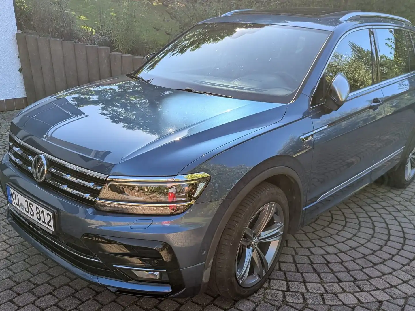 Volkswagen Tiguan Allspace Tiguan Allspace 2.0 TDI SCR 4Motion DSG R-Line Blau - 1