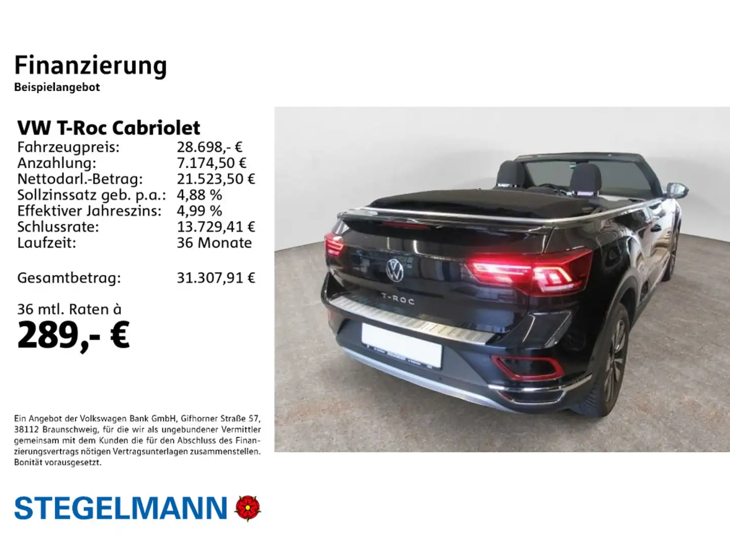 Volkswagen T-Roc 1.5 TSI DSG Move *Navi*LED*Kamer Schwarz - 2