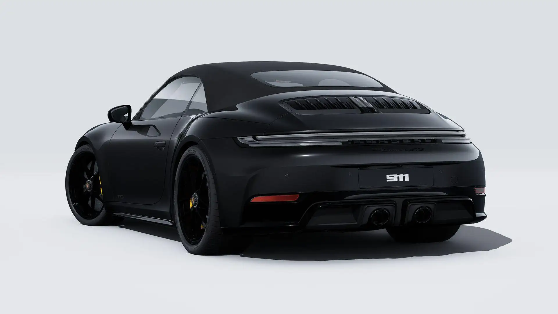 포르쉐 911 Carrera 4 GTS Cabriolet 2026 검정 사진 3