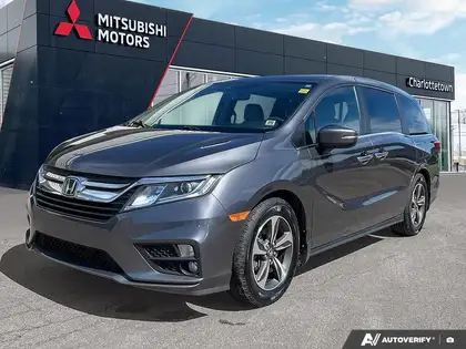 Gray 2018 Honda Odyssey EX FWD with RES Minivan
